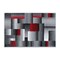 Flash Furniture Red 2' x 3' Modern Color Blocked Area Rug ACD-RGTRZ861-23-RD-GG - alternate 7
